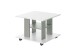 Couchtisch >Jella< 4 Rollen, weiß, salbeifarbig - 60x45x60cm (BxHxT)