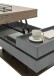 Couchtisch >Kathi< höhenverstellbar, flagstaff oak, matera - 110x43,5/67x60cm (BxHxT)