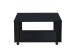 Couchtisch >Romy mobil< 4 Rollen, schwarz, Melamin, MDF - 76x41x76cm (BxHxT)