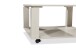 Couchtisch >Romy mobil< 4 Rollen, kaschmir, Melamin, MDF - 76x41x76cm (BxHxT)