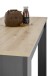 Bartisch >Modesto< in Artisan Eiche Dekor, schwarz - 115x103x50cm (BxHxT)