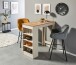 Bartisch >Mojito< in Evoke Eiche Dekor, kaschmir - 115x103x50cm (BxHxT)