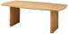 Esstisch >Barney< in Akazie, Massivholz - 220x77x110cm (BxHxT)