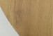 Esstisch >Brandon< in Eiche Dekor, schwarz, MDF, Melamin - 75x120cm (HxD)