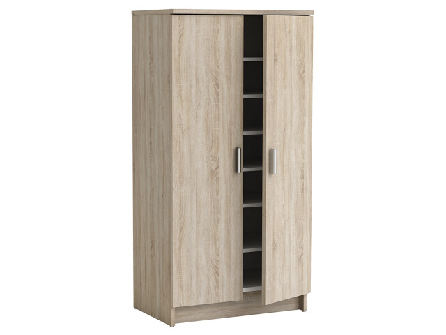 Schuhschrank >Elvira< in Sonoma-Eiche - 54.6x108.4x35.3cm (BxHxT)