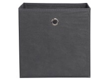 Faltbox >One< in Anthrazit aus Polypropylen - 32x32x32cm (BxHxT)