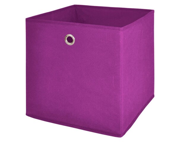 Faltbox >One< in Brombeere aus Polypropylen - 32x32x32cm (BxHxT)