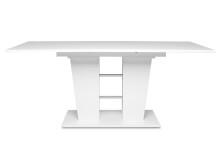 Esstisch >Bomuli< in Weiß - 180x75x90cm (BxHxT)