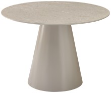 Esstisch >Garret< in grau, MDF, Melamin - 75x120cm (HxD)