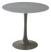 Esstisch >Josh< in grau, Keramik, Metall - 75x90cm (HxD)