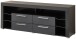 Lowboard >Goal Carbon< inkl. Beleuchtung, schwarz, Carbon-Dekor - 179x66x44cm (BxHxT)