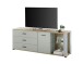 Lowboard >Narva< inkl. Beleuchtung, Evoke Eiche Dekor, salbei - 179x67x44cm (BxHxT)