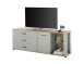 Lowboard >Narva< inkl. Beleuchtung, Evoke Eiche Dekor, salbei - 179x67x44cm (BxHxT)