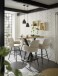 Barhocker >Malia< (2er Set) drehbar, Armlehnen, beige, schwarz - 55x103x61 (BxHxT)