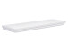 Wandboard >Landsted< in Weiß - 60x3,8x19,5cm (BxHxT)