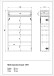 Schuhschrank >GW-AMECA< hängend / stehend, Taupegrün/ Navarra-Eiche-Dekor - 56x97x22cm (BxHxT)