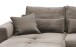 Polsterecke >Felicia< Schlaffunktion, Stauraum, Cord grau-braun - 302x89x188cm (BxHxT)