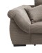 Polsterecke >Felicia< Schlaffunktion, Stauraum, Cord grau-braun - 302x89x188cm (BxHxT)