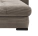 Polsterecke >Felicia< Schlaffunktion, Stauraum, Cord grau-braun - 302x89x188cm (BxHxT)