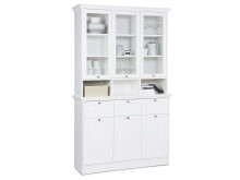 Buffet >Landsted< in Weiß - 120x200x40cm (BxHxT)