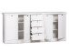 Sideboard >Landsted< in Weiß - 200x90x40cm (BxHxT)