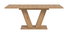 Kulissen-Esstisch >Motion< ausziehbar 190cm, artisan oak Dekor - 150/190x76x90cm (BxHxT)