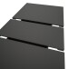 Kulissen-Esstisch >Motion< ausziehbar 190cm, Grau - 150/190x76x90cm (BxHxT)