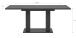 Kulissen-Esstisch >Motion< ausziehbar 190cm, Grau - 150/190x76x90cm (BxHxT)