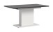 Kulissen-Esstisch >Motion< ausziehbar 190cm, Grau / Weiß - 150/190x76x90cm (BxHxT)