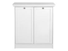 Kommode >Landsted< in Weiß - 80x90x35cm (BxHxT)