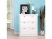 Kommode >Landsted< in Weiß - 80x90x45cm (BxHxT)