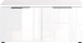Schuhbank >GW-GENOVA< 4 Böden, 2 Türen, Glas / Weiß - 97x47x40cm (BxHxT)