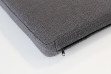 Sitzkissen >GW-GENOVA< für Schubänke, Anti-Rutschpads, Anthrazit - 95x6x35 (BxHxT)