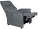 TV-Sessel >Sorrent< Aufstehhilfe, Sitzheizung, anthrazit - 77x94x87cm (BxHxT)