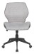 Bürostuhl >Madita< Wippmechanik, ergonomisch, hellgrau / dunkelgrau - 61x90x61 (BxHxT)