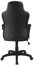 Chefsessel >Joris< ergonomisch, Wippmechanik, schwarz - 61x109x61cm (BxHxT)