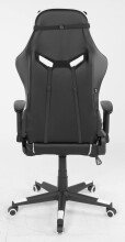 Gaming-Stuhl >Game-Rocker< ergonomisch, schwarz / weiß - 66x128x66 (BxHxT)