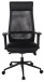 Bürostuhl >Homepro< Kaltschaumpolster, Netrücken, schwarz - 68x117x68cm (BxHxT)