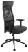 Bürostuhl >Homepro< Kaltschaumpolster, Netrücken, schwarz - 68x117x68cm (BxHxT)