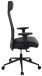 Bürostuhl >Homepro< Kaltschaumpolster, Netrücken, schwarz - 68x117x68cm (BxHxT)