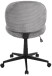 Bürostuhl >Tilo< in grau, Kordstoff - 61x90x61cm (BxHxT)