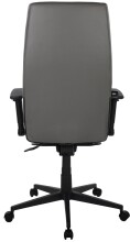 Bürostuhl >Homepro< Rautensteppung, dunkelgrau, Mikrofaser - 70x120x70cm (BxHxT)
