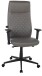 Bürostuhl >Homepro< Rautensteppung, dunkelgrau, Mikrofaser - 70x120x70cm (BxHxT)