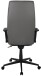 Bürostuhl >Homepro< Rautensteppung, dunkelgrau, Mikrofaser - 70x120x70cm (BxHxT)