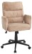 Bürostuhl >Charly< Taschenfederkern, in alrose, Kordstoff - 64x96x64cm (BxHxT)
