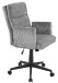 Bürostuhl >Charly< Taschenfederkern, in grau, Kordstoff - 64x96x64cm (BxHxT)
