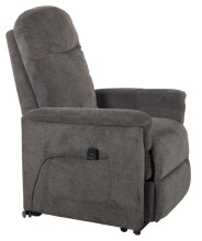TV-Sessel >Pylos< Aufstehhilfe, Relaxfunktion, kieselgrau - 77x85x95cm (BxHxT)
