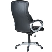 Chefsessel >Cosimo< 150 kg belastbar, ergonomisch, schwarz - 65x114x65cm (BxHxT)