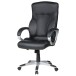 Chefsessel >Cosimo< 150 kg belastbar, ergonomisch, schwarz - 65x114x65cm (BxHxT)