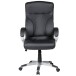 Chefsessel >Cosimo< 150 kg belastbar, ergonomisch, schwarz - 65x114x65cm (BxHxT)
